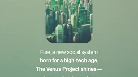 the venus project shines 2