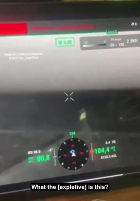 👽 Operators of a Ukrainian reconnaissance drone capture an unknown flying disc