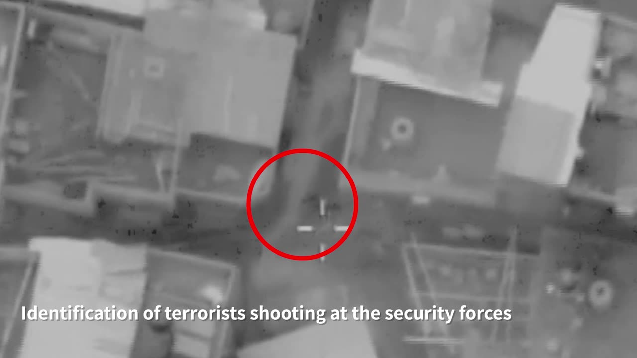 Attached is a video of the strike on the terrorists in Nur Shams: