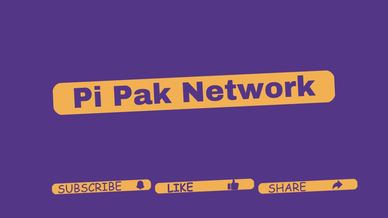 Pi Pak Network Welcome Intro Video.