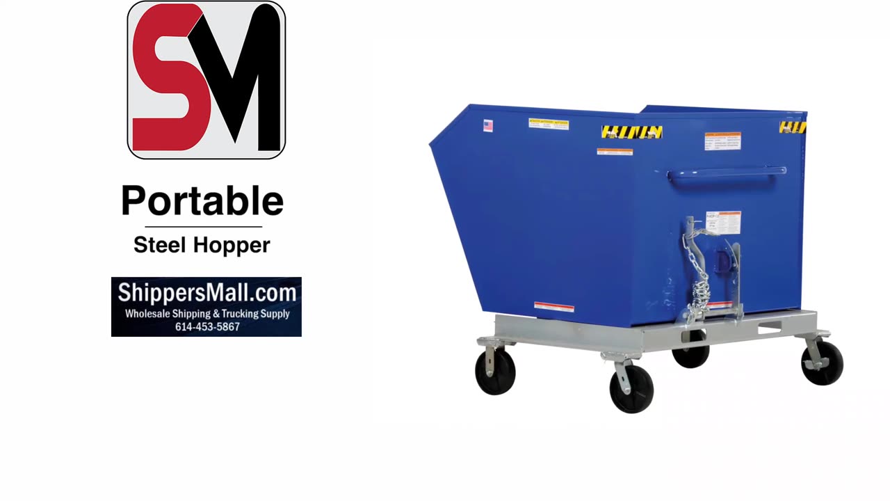 Portable Steel Hoppers