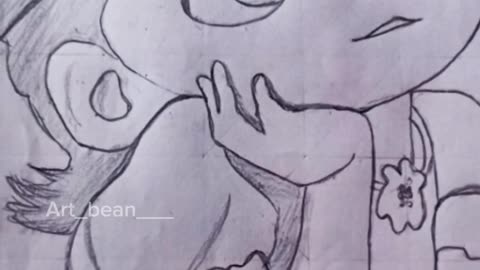 Pencil✏️ drawing🎨 by chintu raj creation📹