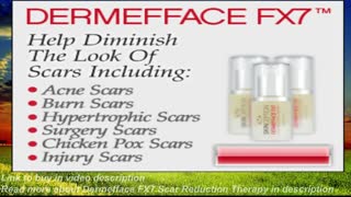 Reduce scars from time on your skin with Dermefface FX7 Scar Reduction Therapy regeneration