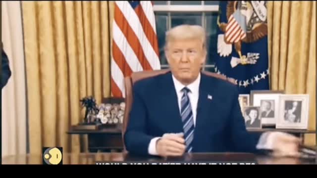 Trump “Caught ”on Mic few mins before his Meeting