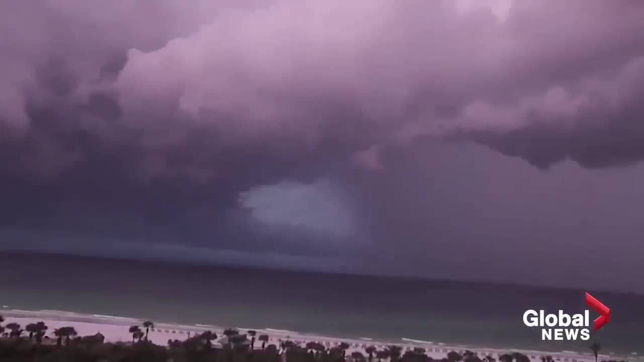 Huge waterspout spotted during wicked storm off Florida gulf coast