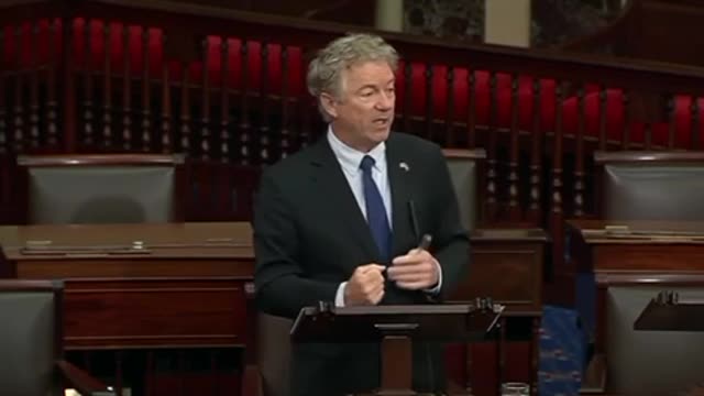 Sen. Rand Paul: $500 Tax to Every American Income Taxpayer Would Pay for This