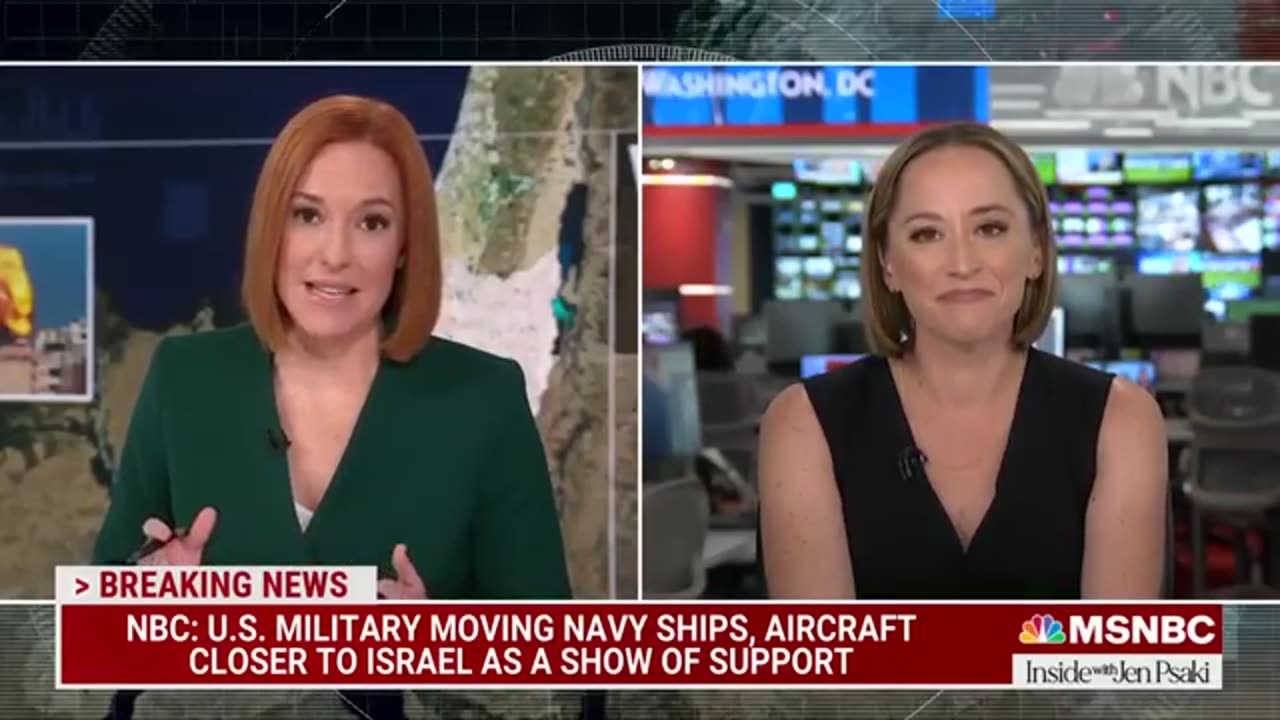 U.S. MILITARY MOVING ASSETS TO SUPPORT ISRAEL 🤨