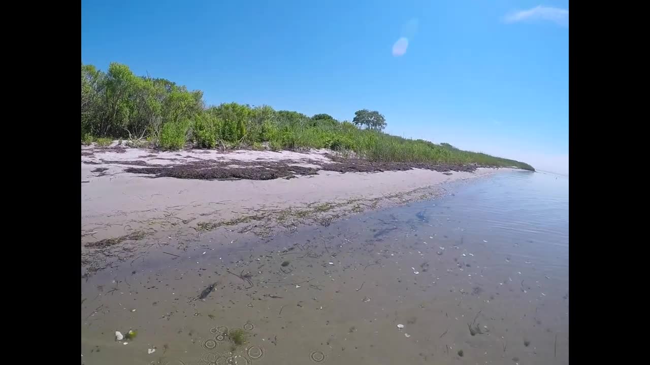 I Found Giant Crystal Holographic Diamond Pearl buried in sea.