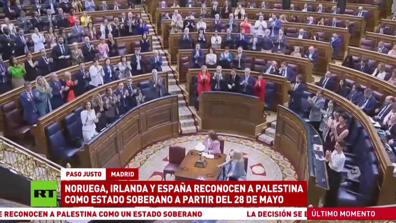 España, Noruega e Irlanda anuncian el reconocimiento de Palestina como Estado soberano