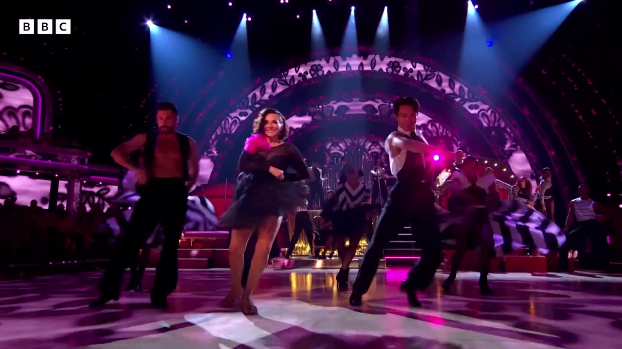 The Strictly Judges and Pros wow the audience with an incredible performance BBC Strictly