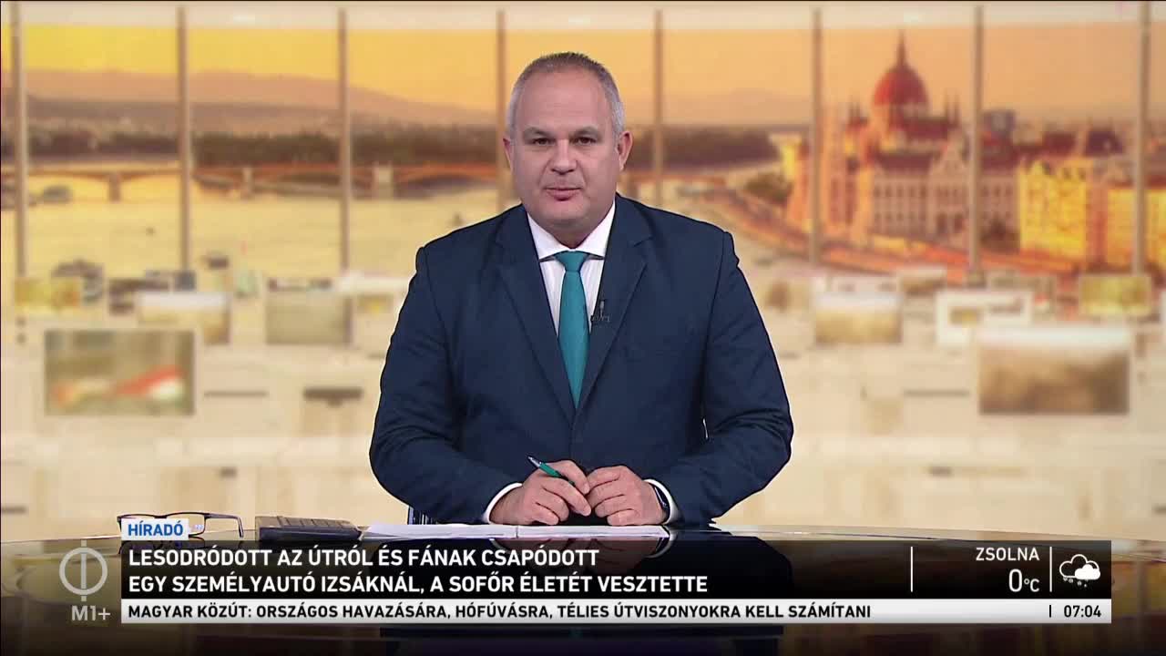 M1+ - Híradó - 2022. december 11. 7:00:19