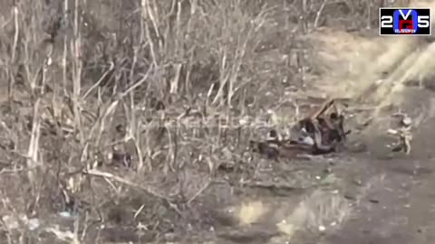 Russian Paratroopers take a trench and then fight off multiple UA counter attacks