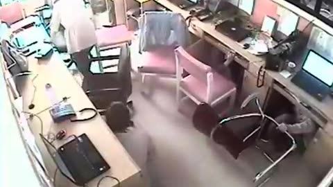 May 12, 2015 Earthquake CCTV footage Kathmandu