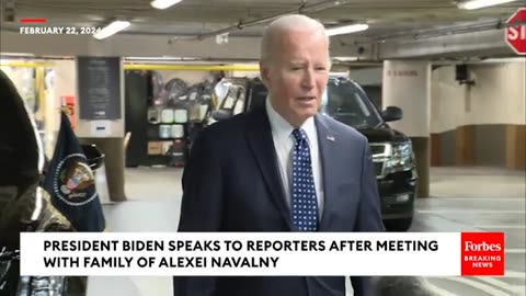 JUST IN: Biden Gaffes By Calling Alexei Navalny's Widow Yulia 'Yolanda' After Meeting With Her