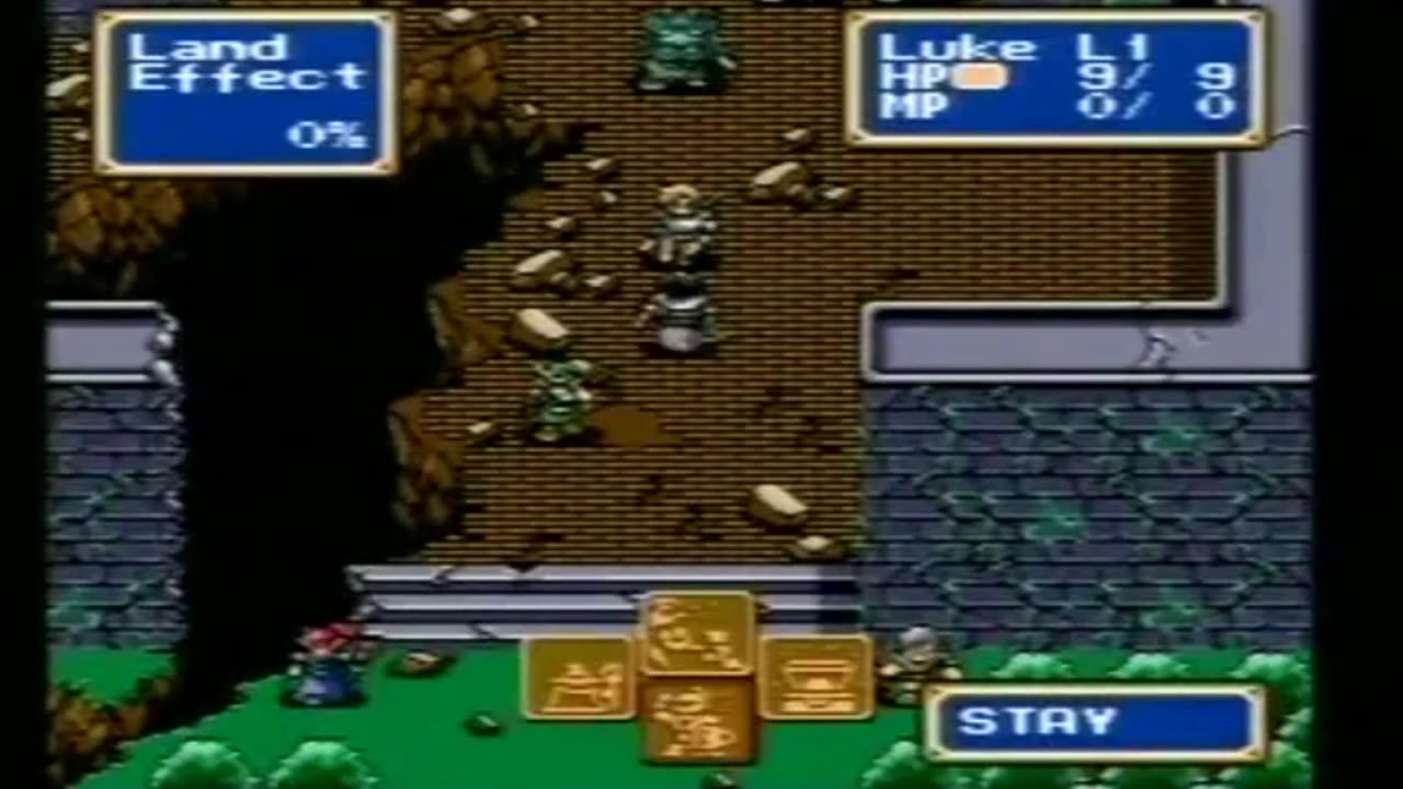 Shining Force Sega Genesis short gameplay