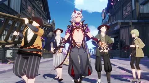 Character Demo - _Arataki Itto_ Make Way for the One and Oni!_ _ Genshin Impact