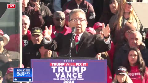 FORMER VICE PRESIDENT OF NAVAJO NATION THANKS PRESIDENT TRUMP