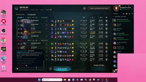 Too Good at League