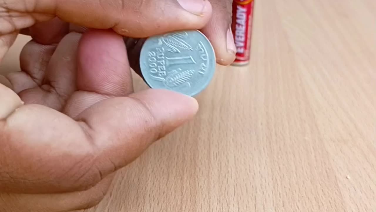 Coin And Battery Trick
