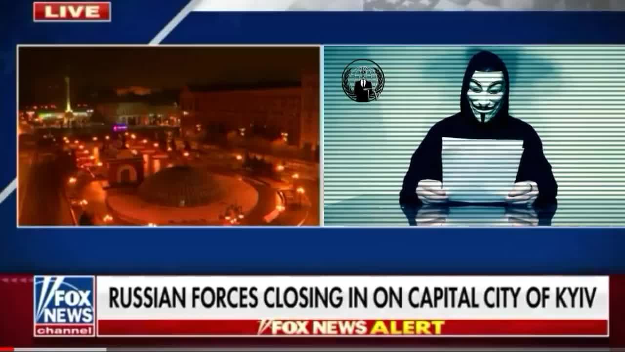 'Anonymous' Video Vows Retribution Against The Mainstream Media's False Russia/Ukraine Narrative