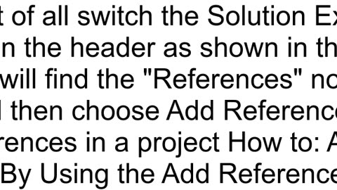 Can39t Add Reference to Visual C Console App in Visual Studio