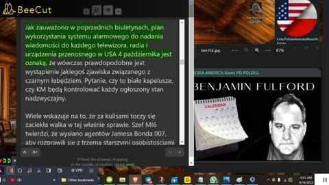 🔴🔴🔴Benjamin Fulford: Raport tygodniowy z 11 września 2023 r 🔴