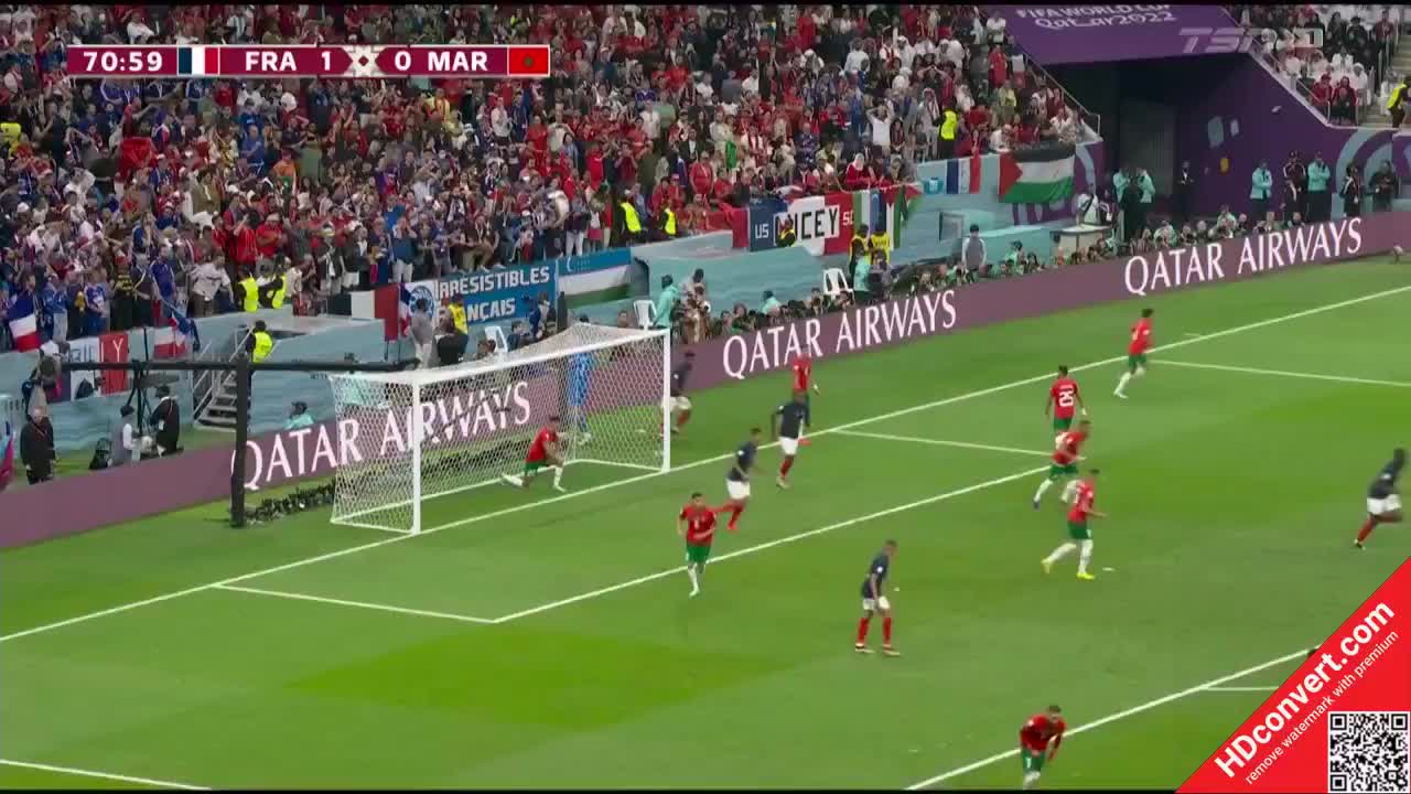 World Cup 2022 - France 2-0 Morocco