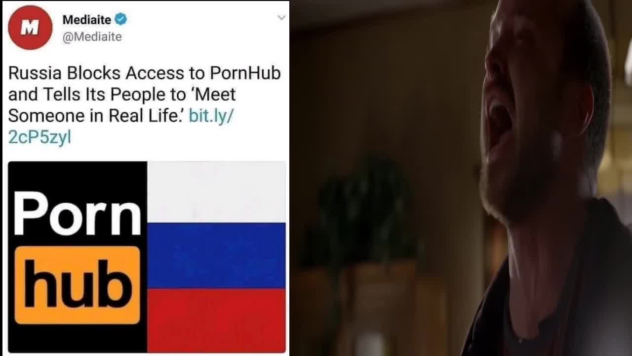 Russian bans Pornhub - Funny news