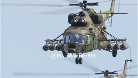 The hunter mi-17