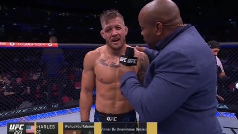 Charles Radtke goes OFF on the Aussie crowd after his win at UFC 293