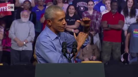 Watch Obama's closing message to voters in Philadelphia