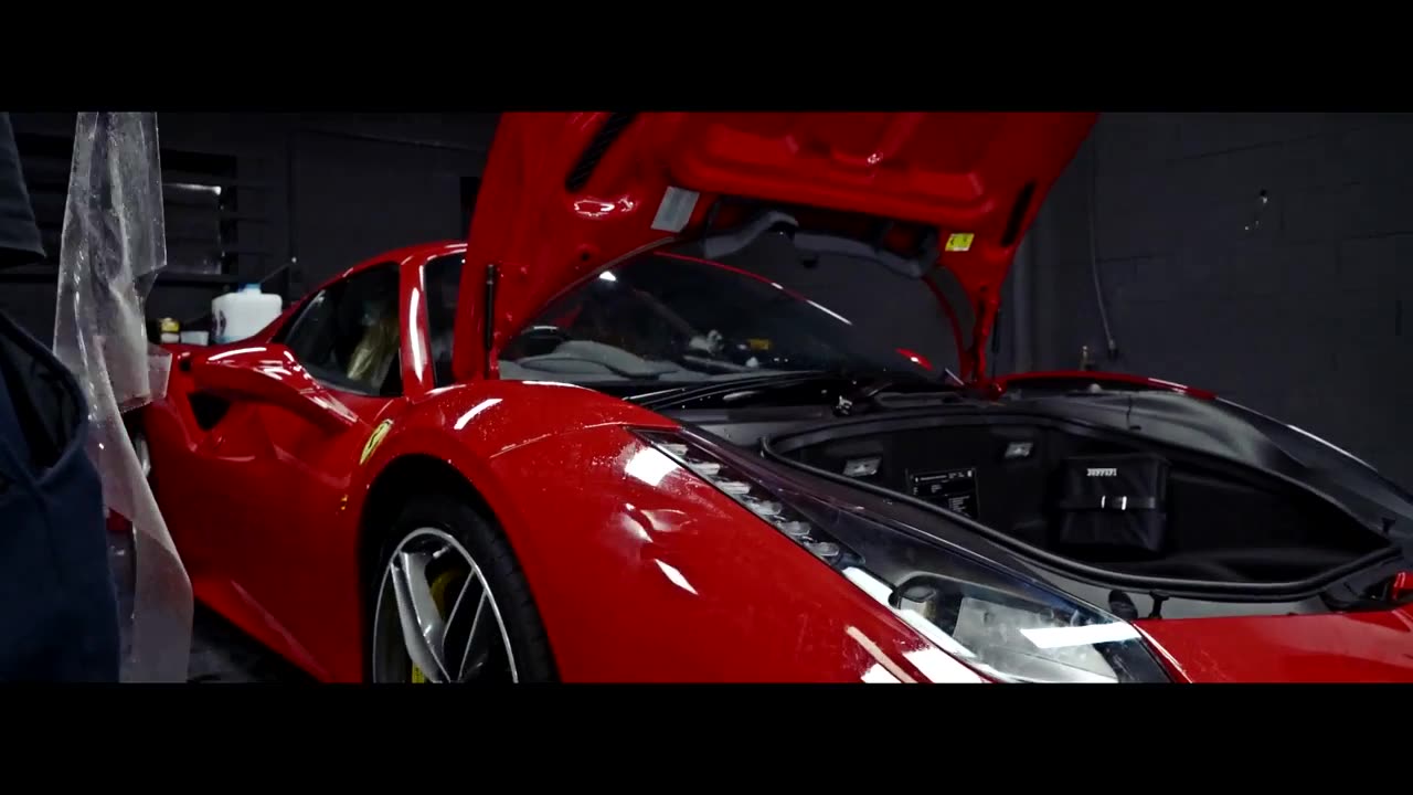 Ferrari 488 Spyder Paint Protection Film Melbourne - PPF & Car Detailing Correction