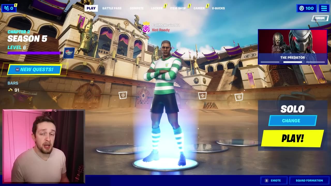 I tried Fortnite in 2021 and this happened