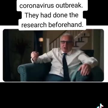 They knew what was the answer to a coronavirus outbreak. They had done the research beforehand.