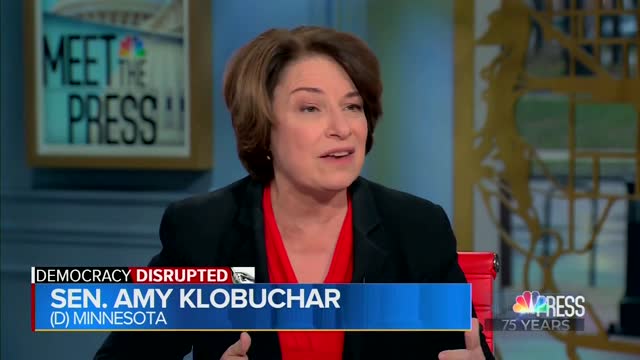 Sen. Amy Klobuchar calls for social media companies regulation