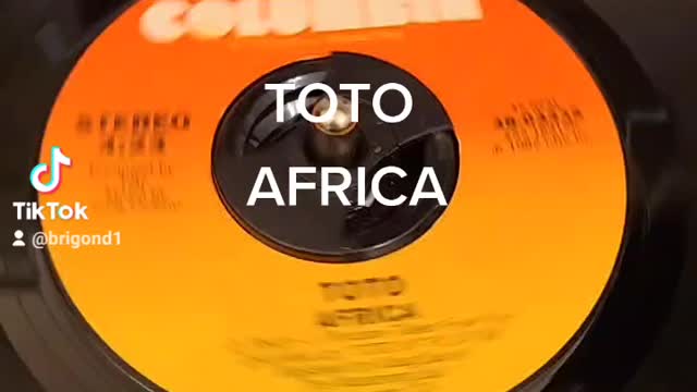 TOTO Old 45 records