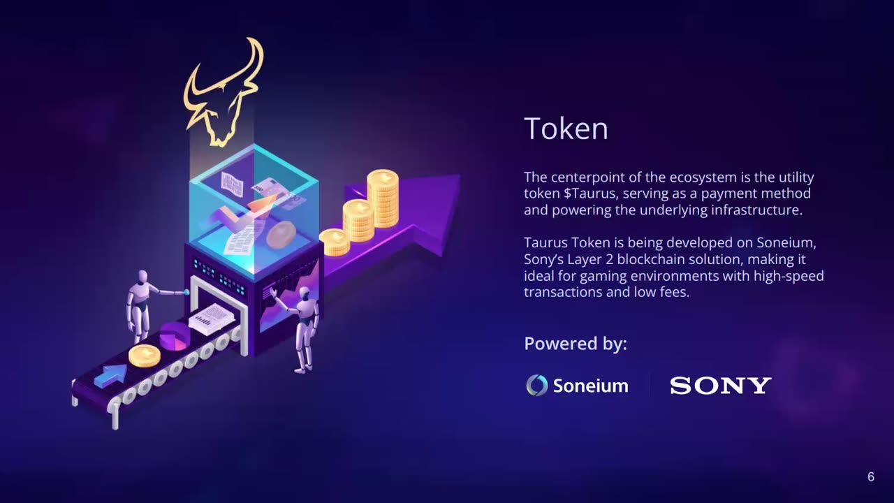 TAURUS TOKEN - SONY IS NOW TOKENIZING THE GAMING WORLD - GET IN ! - TOP TEAM ROB BUSER