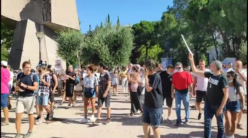 Manifestación de Madrid | Libertad. Agosto 2020