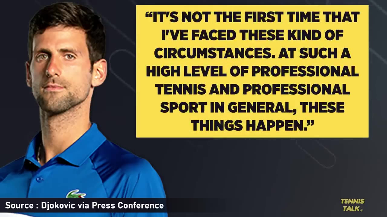 Djokovic Injury ahead of Australian Open 2024 | Tennis News
