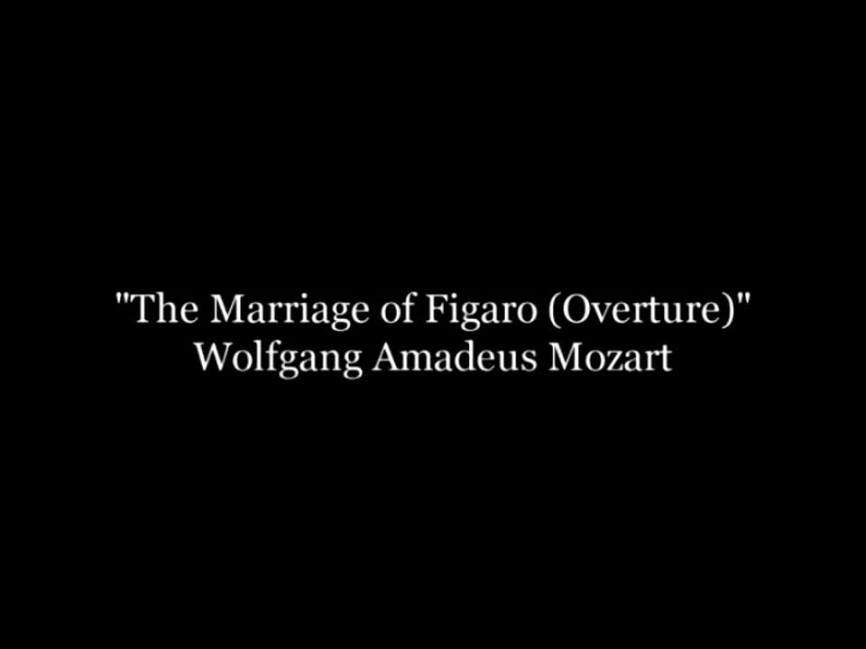 Mozart's The Marriage Of Figaro (Overture), K. 492 - WOLFGANG AMADEUS MOZART