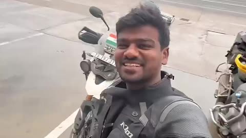 Hyd to USA on bike