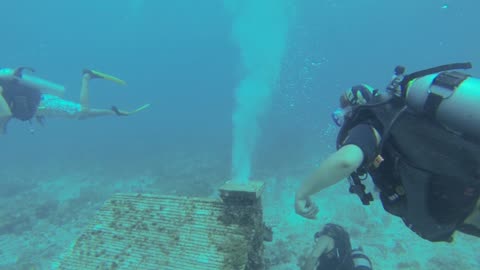 Light a Chimney Underwater