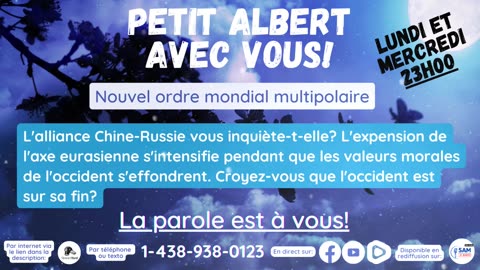 Petit Albert avec vous! - Le nouvel ordre mondial multipolaire