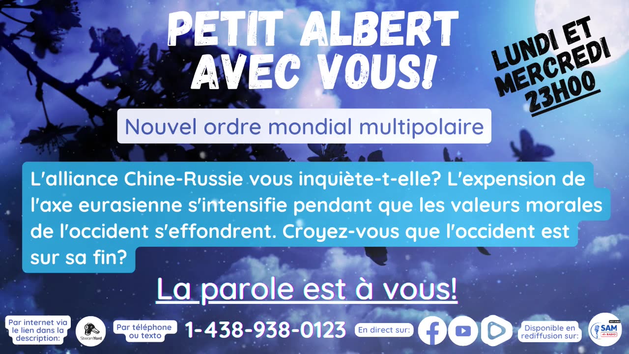 Petit Albert avec vous! - Le nouvel ordre mondial multipolaire