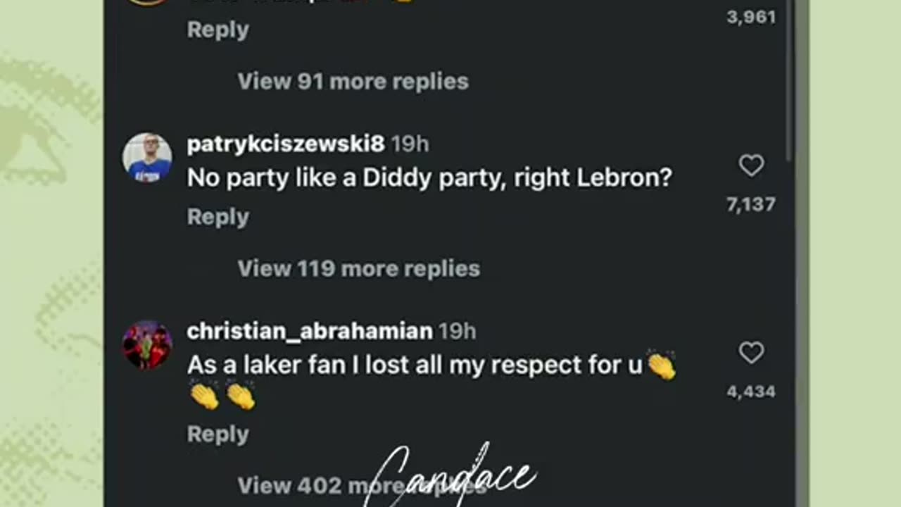 “Ain’t no party like a Diddy party “ - LeBron James