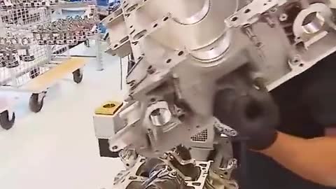 Engine assembly, detailed assembly steps