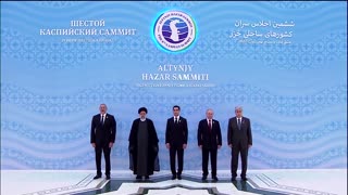 Russia's Putin Iran's Raisi in Turkmenistan for summit