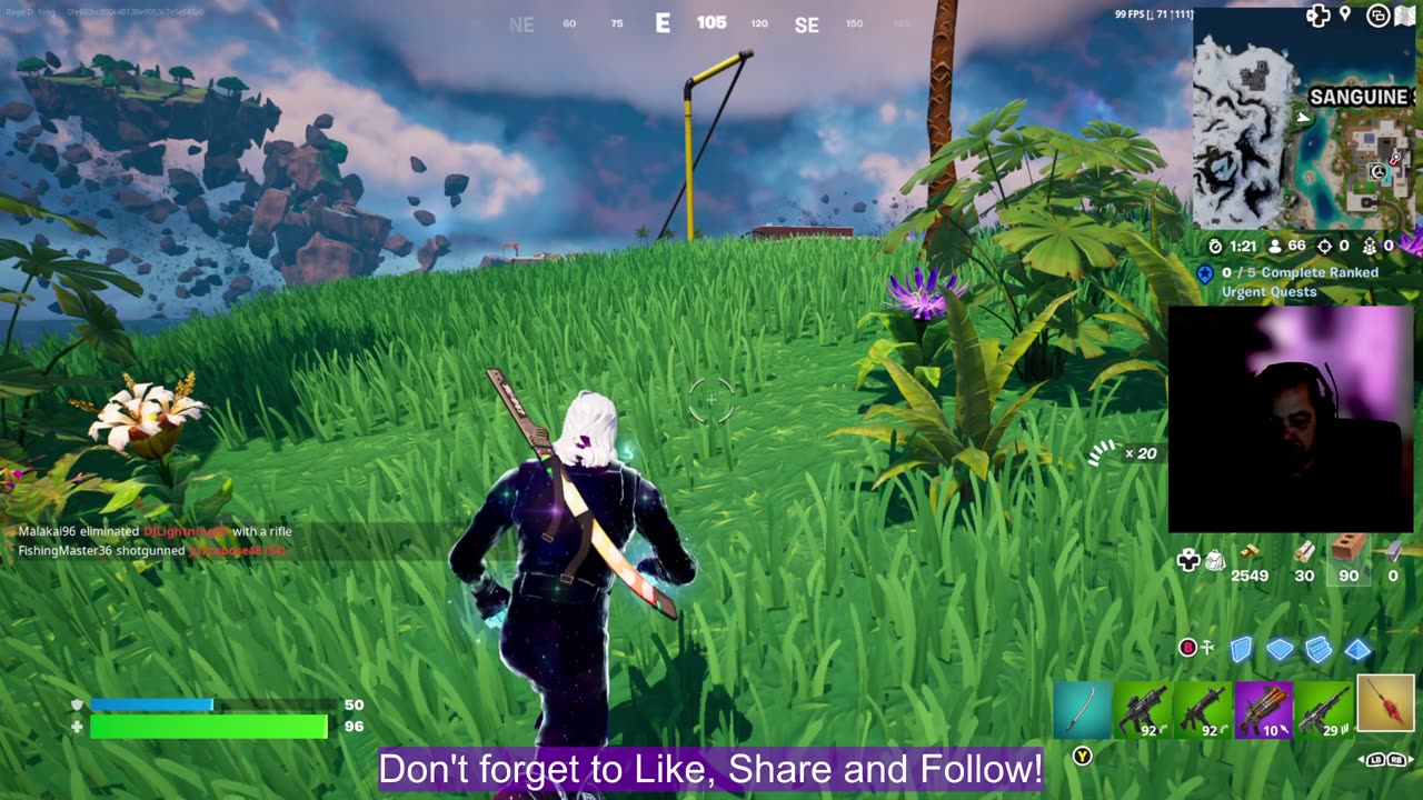 Fortnite Live Gameplay