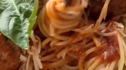 Spaghetti with beef