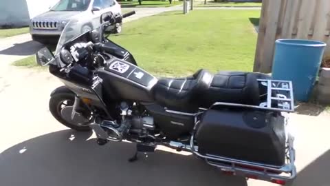 Goldwing GL1200 motorcycle